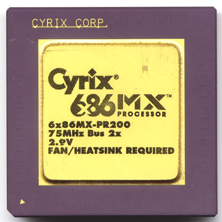 Cyrix 6x86MX-PR200, 75 MHz Bus