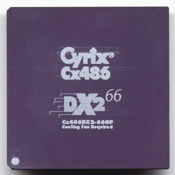 Cyrix Cx486DX2-66GP ("Cooling Fan Required")