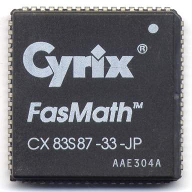Cyrix FasMath CX-83S87-33-JP