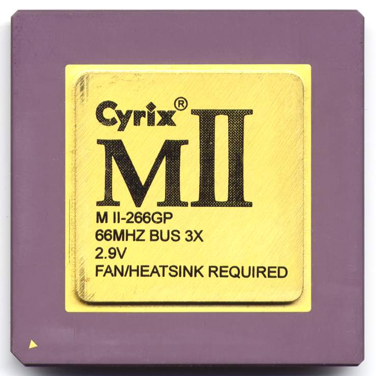 Cyrix M II-266GP, 66 MHz Bus
