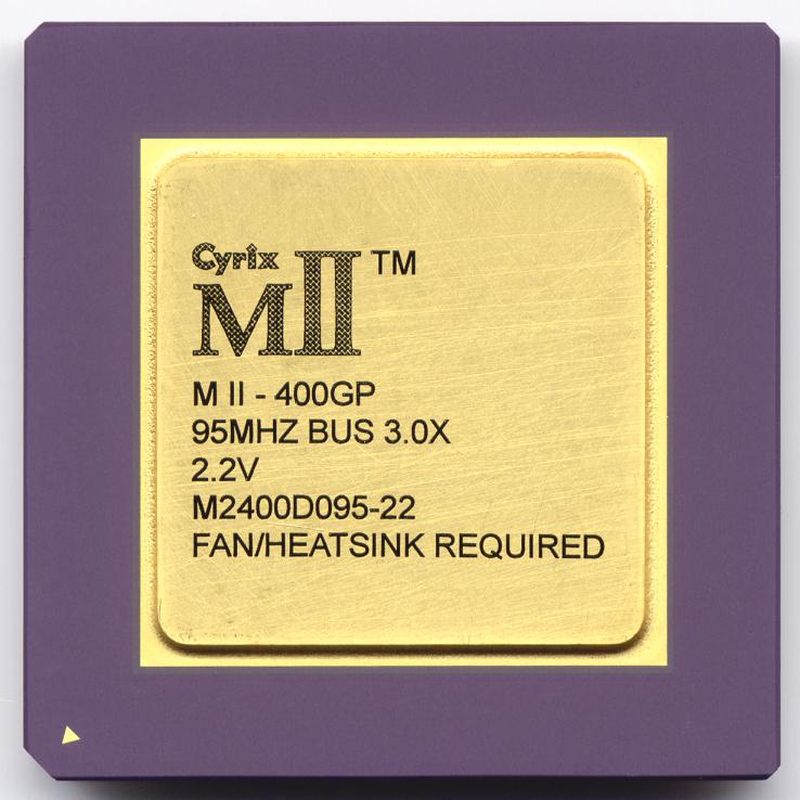 Cyrix M II-400GP, 95 MHz Bus