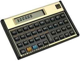 HP 12c Financial Programmable Calculator
