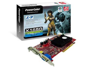 PowerColor X1650 512MB AGP