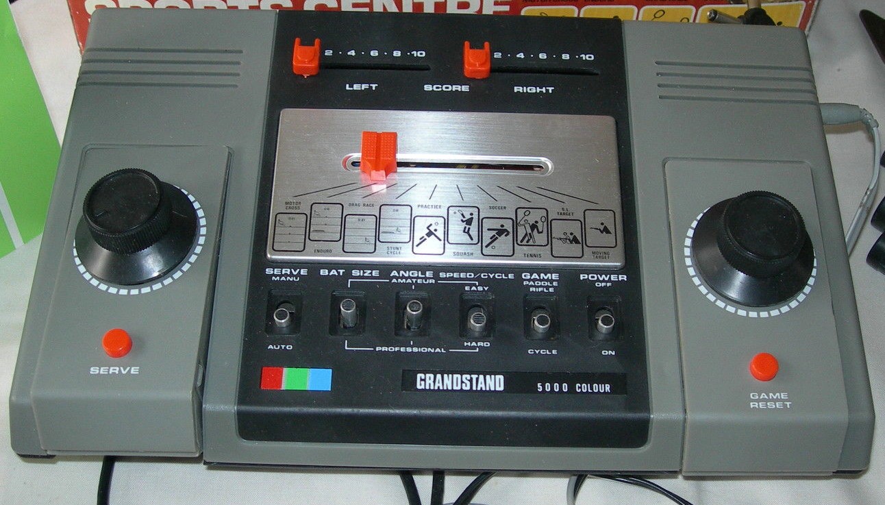 Grandstand Colour Video Sports Centre 5000 DeLuxe | IT History Society