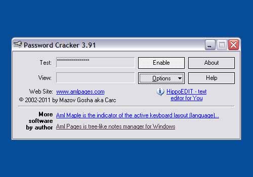 Password Cracker 4.77 download the new version