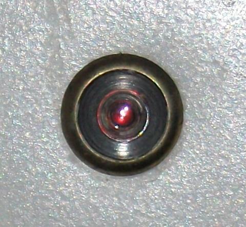 A model of HAL 9000, the computer from '2001: A Space Odyssey'.