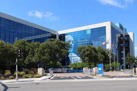 Intel's headquarters in Santa Clara, California.