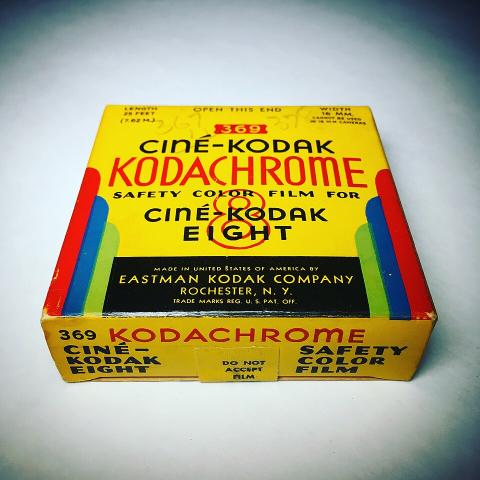 Kodachrome color film.