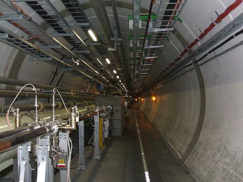 The Large Hadron Collider at CERN.