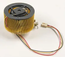 A modern computer microprocessor.