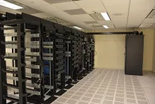 Servers in a data center.