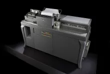 An IBM tabulating machine, a descendant of Herman Hollerith's punched-card technology.
