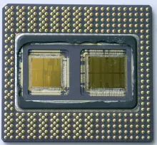 An Intel Pentium Pro microprocessor.