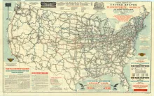 An old road map — the essay concerns 'trap streets' hidden in maps.