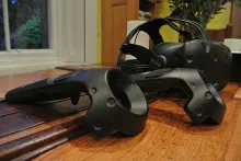 A virtual-reality headset — Sue Thomas writes about life in virtual worlds.